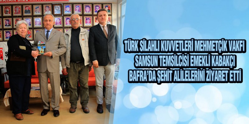 Emekli Albay Kabakçı’dan Anlamlı Ziyaret