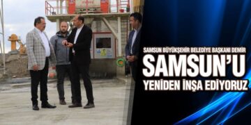 Başkan Demir, Salıpazarı’ndaki Yatırımları İnceledi