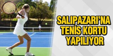 Başkan Akgül: ‘Salıpazarı’na Donanımlı Tenis Kortu Yaptırıyoruz’