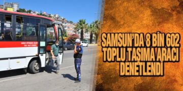Samsun Büyükşehir’den Toplu Taşıma Araçlarına Pandemi Denetimi