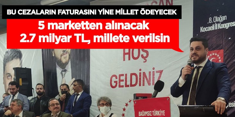 Baş, ‘Bu Kadar Verginin, Cezanın Olduğu Yerde Elbette Enflasyon Olur’