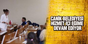 Canik Belediyesi Hizmet İçi Eğime Devam Ediyor