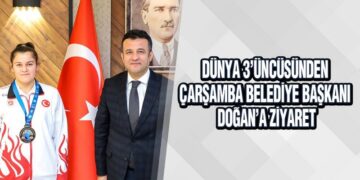 Dünya 3’üncüsü Aydın’dan Başkan Doğan’a Ziyaret
