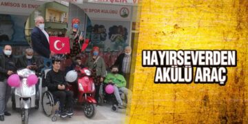 Hayırseverden Akülü Araç