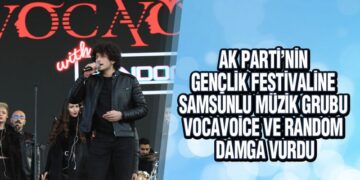 Gençlik Festivaline Samsun’dan Vocavoice ve Random damga vurdu