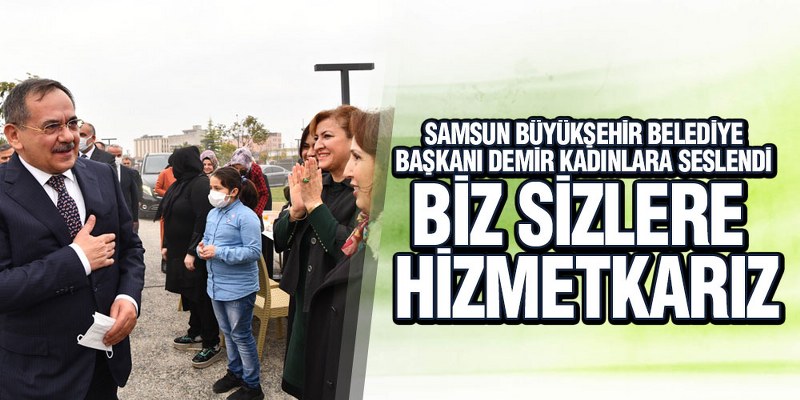 Başkan Demir Hanımlar Lokalini Ziyaret Etti