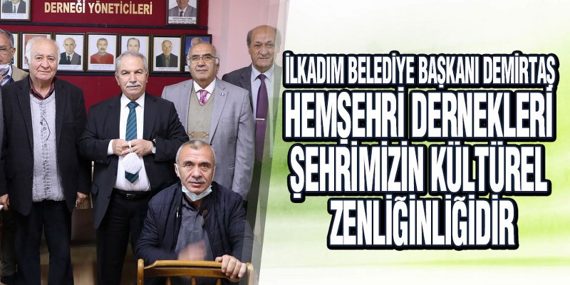 Başkan Demirtaş Artvinliler Derneğini Ziyaret Etti