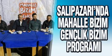 Salıpazarı’nda Mahalle Bizim, Gençlik Bizim Programı