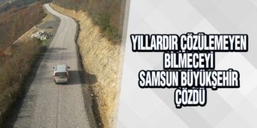 ‘Bilmece’ sorununu Samsun Büyükşehir Belediyesi çözdü