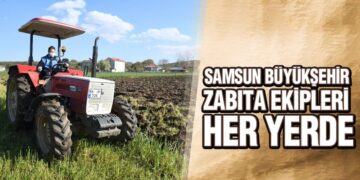 Samsun Büyükşehir Zabıta Ekipleri Her Yerde