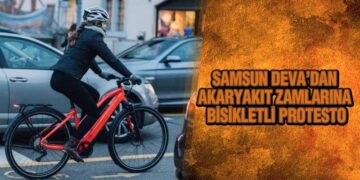 Samsun Deva Zamlara Karşı Bisiklet Sürecek