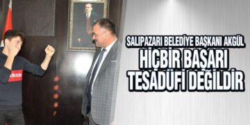 Başkan Akgül Başarılı Sporcuları Makamında Kabul Etti