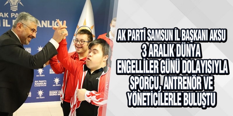Başkan Aksu Sporcu, Antrenör Ve Yöneticilerle Buluştu