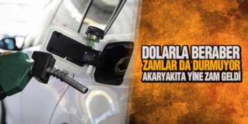 Akaryakıt fiyatlarına zam