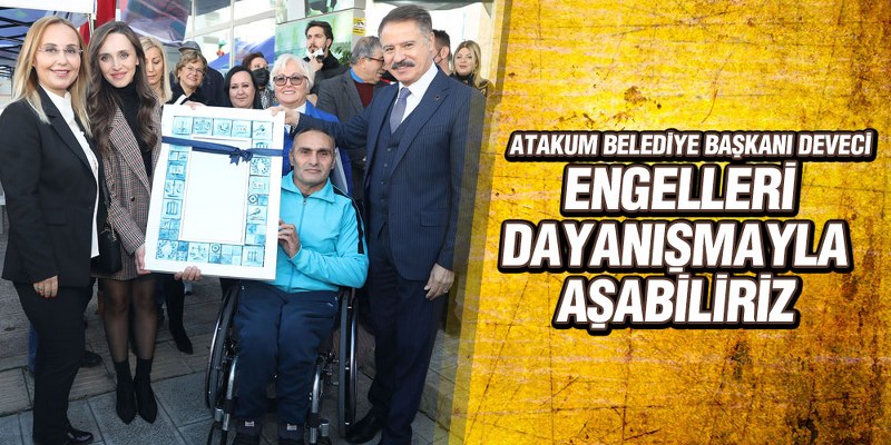 Atakum’da 3 Aralık Dünya Engelliler Günü Kutlandı