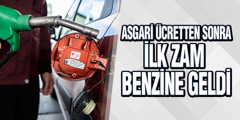 Benzine Yine Zam Geldi