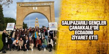 Salıpazarılı Gençler Çanakkale’de Ecdadını Ziyaret Etti