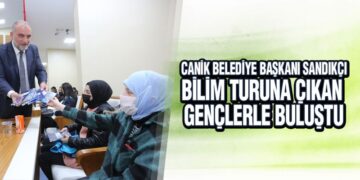 Başkan Sandıkçı Bilim Turuna Çıkan Gençleri Ağırladı