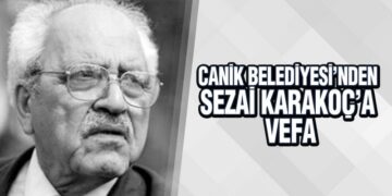 Canik Belediyesi’nden Sezai Karakoç’a Vefa