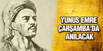 Yunus Emre Çarşamba’da Anılacak