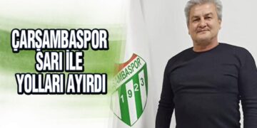 Çarşambaspor Sarı İle Yolları Ayırdı