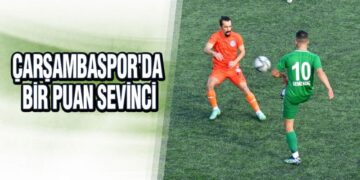 Çarşambaspor’da Bir Puan Sevinci