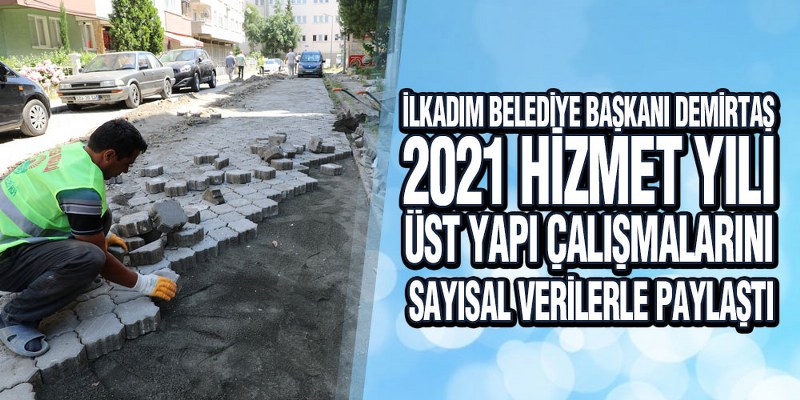 İlkadım Fen İşleri Ekipleri Çalışıyor