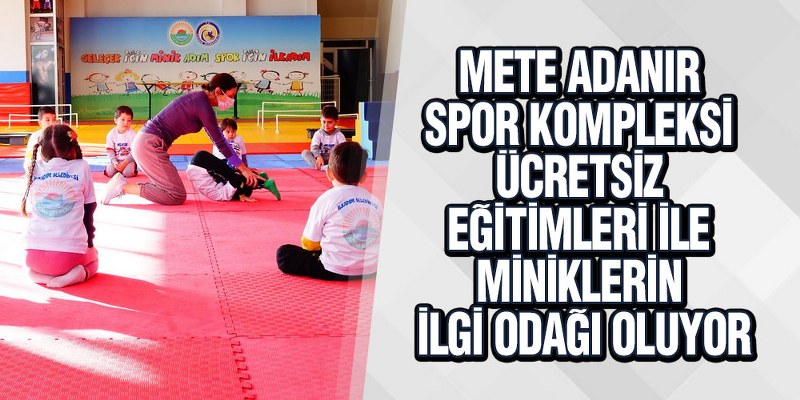 İlkadım’lı Minikler Spor Yaparak Harekete Geçiyor