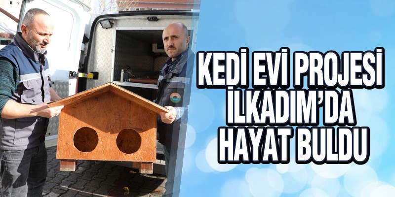 Sokaktaki Minik Dostların İçini Isıtacak Kedi Evleri İlkadım’da Hayata Geçti