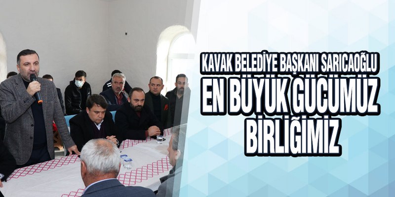 Kavak’da Cami Açılışı Yapıldı