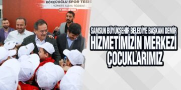 Samsun Büyükşehir Kökçüoğlu Mahallesi’ne Halı Saha Yaptırdı