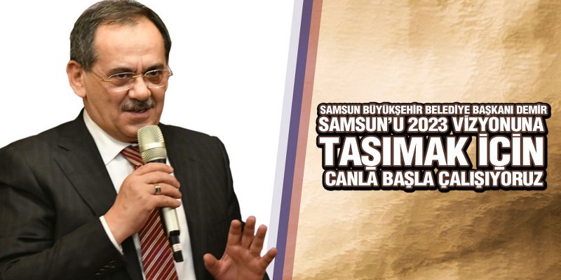 Samsun Büyükşehir yatırımda tam hız