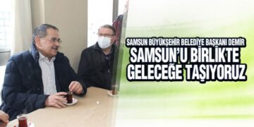 Başkan Demir Tekkeköy’de İncelemelerde Bulundu