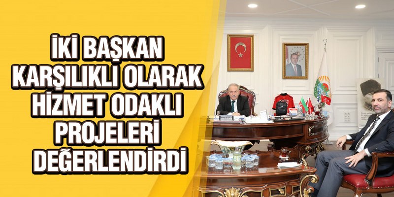 Başkan Demirtaş, Kavak Belediye Başkanı Sarıcaoğlu’nu Ağırladı