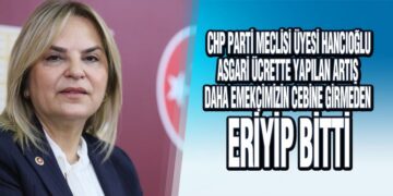 Hancıoğlu’ndan Asgari Ücret Ve Ekonomik Buhran Çıkışı