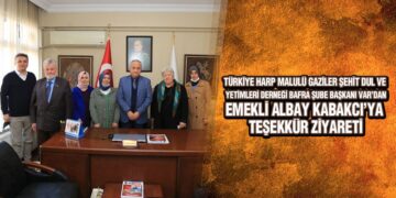 Başkan Var’dan Emekli Albay Kabakcı’ya Teşekkür Ziyareti