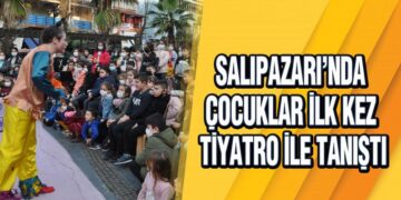 Salıpazarı’nda Çocuklar İlk Kez Tiyatro İle Tanıştı
