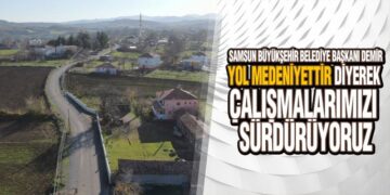 Samsun Büyükşehir Durmadan Çalışıyor