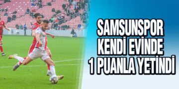 YILPORT SAMSUNSPOR – BEYPİLİÇ BOLUSPOR : 1 – 1