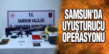 Samsun’da Uyuşturucu Operasyonu