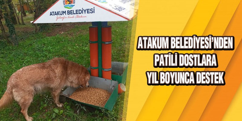 Atakum Belediyesi 2021’de de Patili Dostların Yardımına Koştu