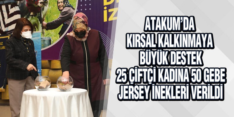 Jersey Projesi Atakum’da adım adım uygulanıyor