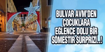 BULVAR AVM’DEN ÇOCUKLARA EĞLENCE DOLU BİR SÖMESTİR SÜRPRİZİ..!