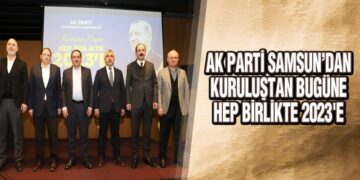 AK Parti Samsun’dan Kuruluştan Bugüne Hep Birlikte 2023’e