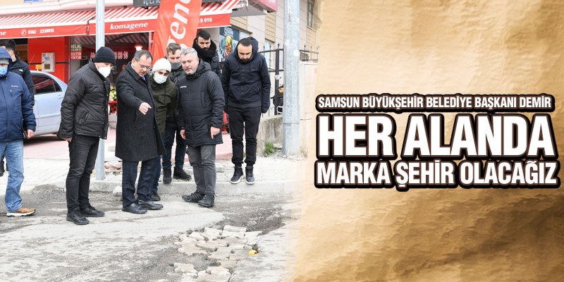 Başkan Demir Haftasonu Mesaisinde Çalışmaları İnceledi
