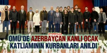 OMÜ’de Azerbaycan ‘Kanlı Ocak’ Katliamının Kurbanları Anıldı