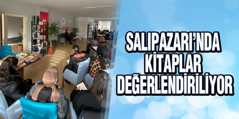 Salıpazarı’nda Kitaplar Değerlendiriliyor