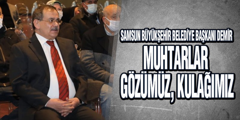 Başkan Demir Muhtarlarla Buluştu
