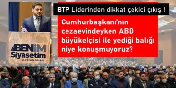 BTP Liderinden dikkat çekici çıkış!