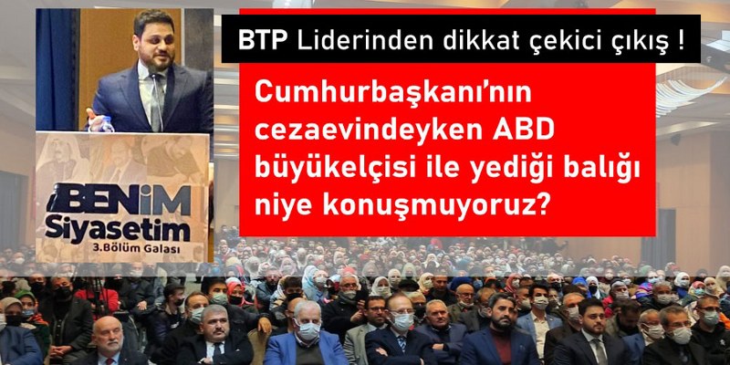 BTP Liderinden dikkat çekici çıkış!